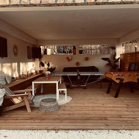 2P Au Coeur Des Montagnes Avec Piscine Chauffee Apartment Puget-Theniers Exterior photo